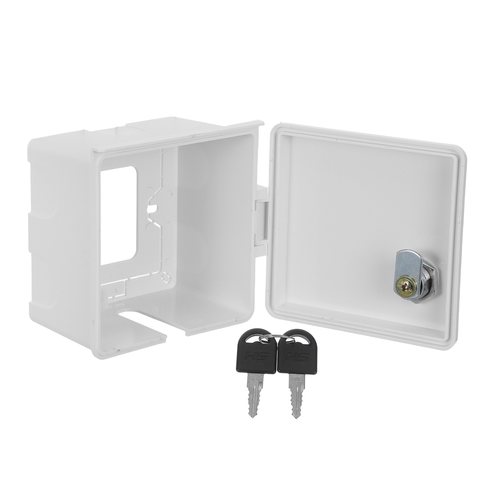 Outdoor Power Outlet - Waterproof Outlet Box Cover With Lock