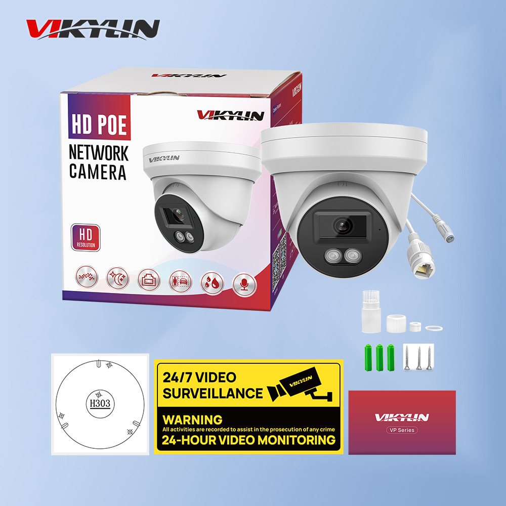Outdoor Power G Motion - VIKYLIN 8MP HD IP Security Camera