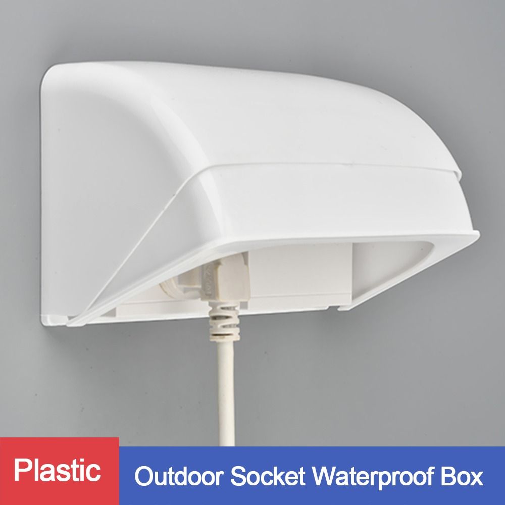 Outdoor Power Outlet - 1Pcs Outdoor Socket Waterproof Box Electric