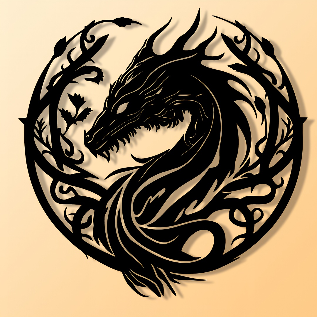 Ancient Zodiac Dragon Wall Art - Outdoor Powerwall review and price