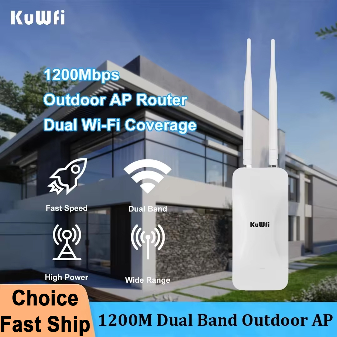 KuWFi High Power AP1200 Outdoo - Outdoor Power Post review and price