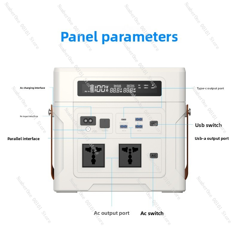Portable 1000W Outdoor Power S - Outdoor Power Generator review and price