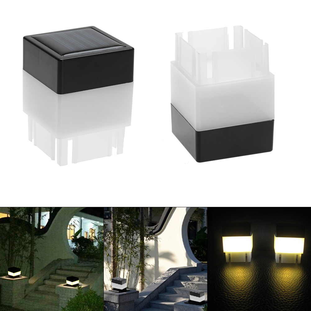 LED Solar Column Head Pillar L - Outdoor Power Post review and price