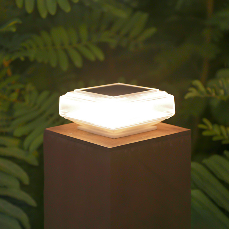 Modern Transparent Solar Post  - Outdoor Power Post review and price