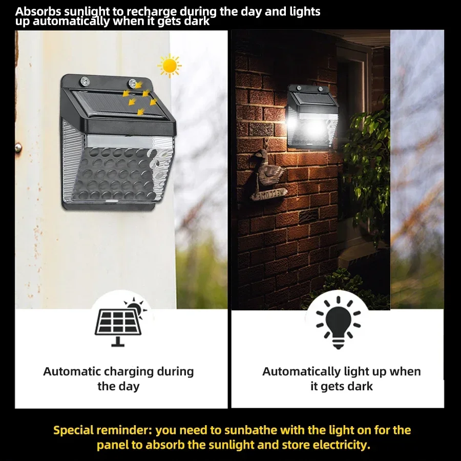 LED Solar Light PIR Motion Sen - Outdoor Powerwall review and price
