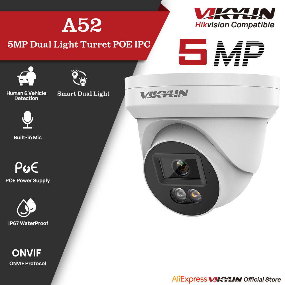 VIKYLIN 5MP IP Security Camera - Outdoor Power G Motion review and price