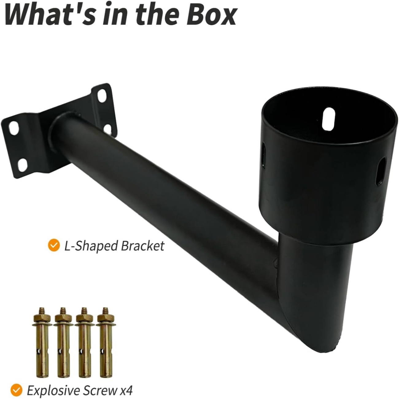 90 Degree Wall Mount Bracket L - Outdoor Power Post review and price