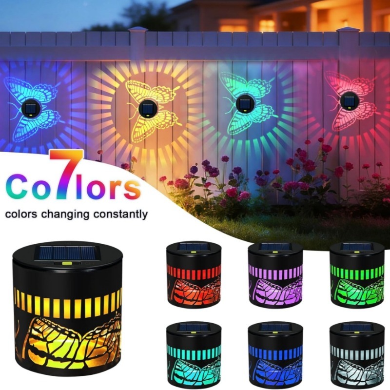 Decorative Solar Butterfly Lig - Outdoor Power Post review and price