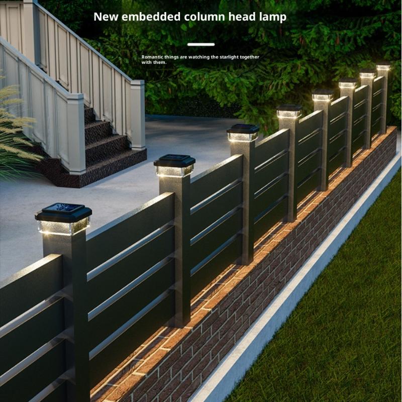 Solar Powered LED Post Cap Lig - Outdoor Power Post review and price