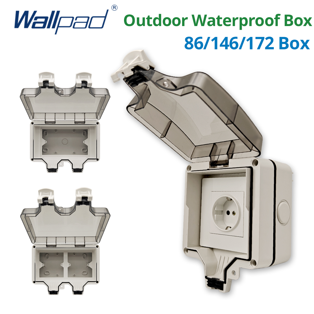 Wallpad IP66 Dustproof Waterpr - Outdoor Power Outlet review and price