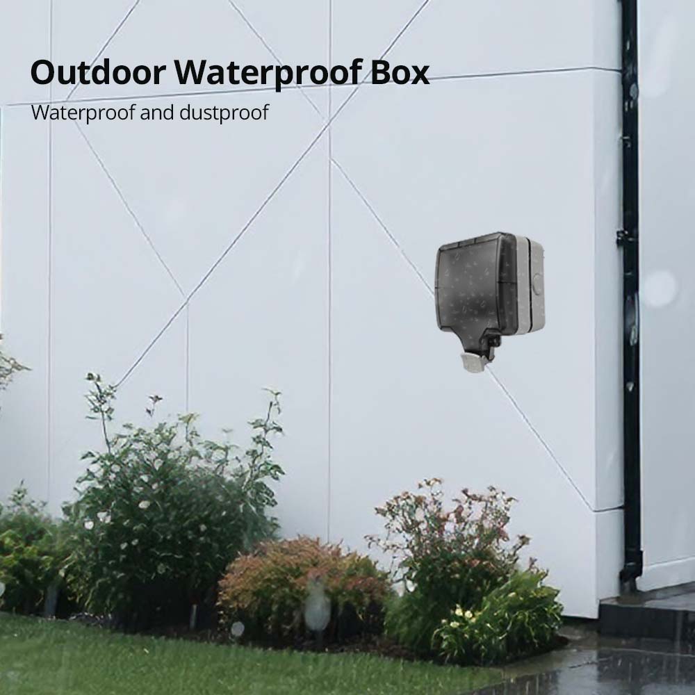 Wallpad IP66 Dustproof Waterpr - Outdoor Power Outlet review and price