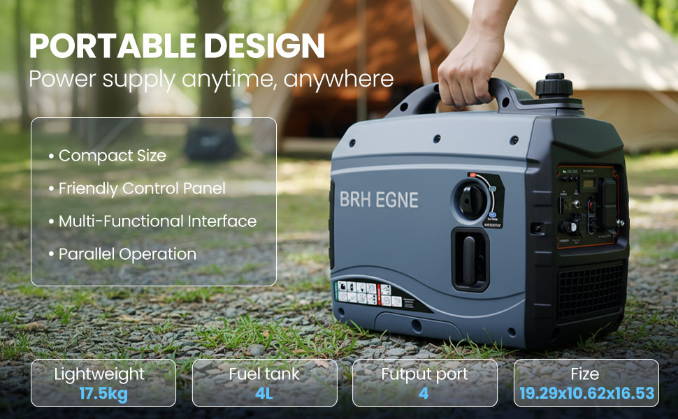 YHS 2500W 3kW Silent Type Inve - Portable Generator Inverter review and price
