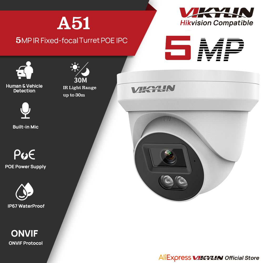 VIKYLIN 5MP IP Security Camera - Outdoor Power G Motion review and price