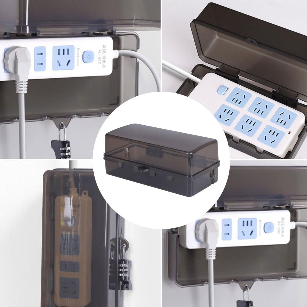 Durable Plastic Plug Box Anti- - Outdoor Power Extension review and price