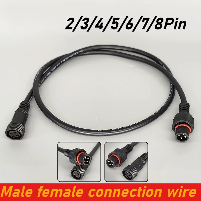 IP67 Waterproof 2 3 4 5 6 7 8  - Outdoor Power Extension review and price