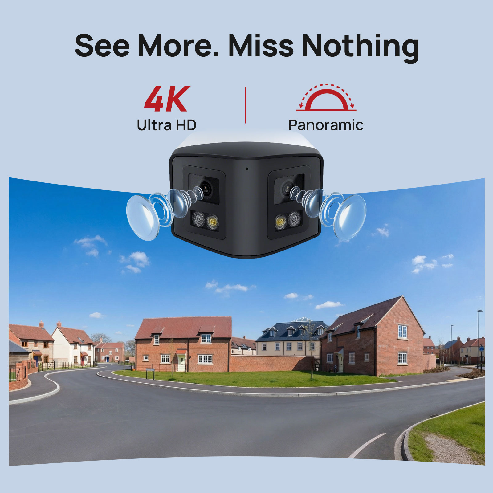 VIKYLIN 170° Panoramic 4K Secu - Outdoor Power G Motion review and price