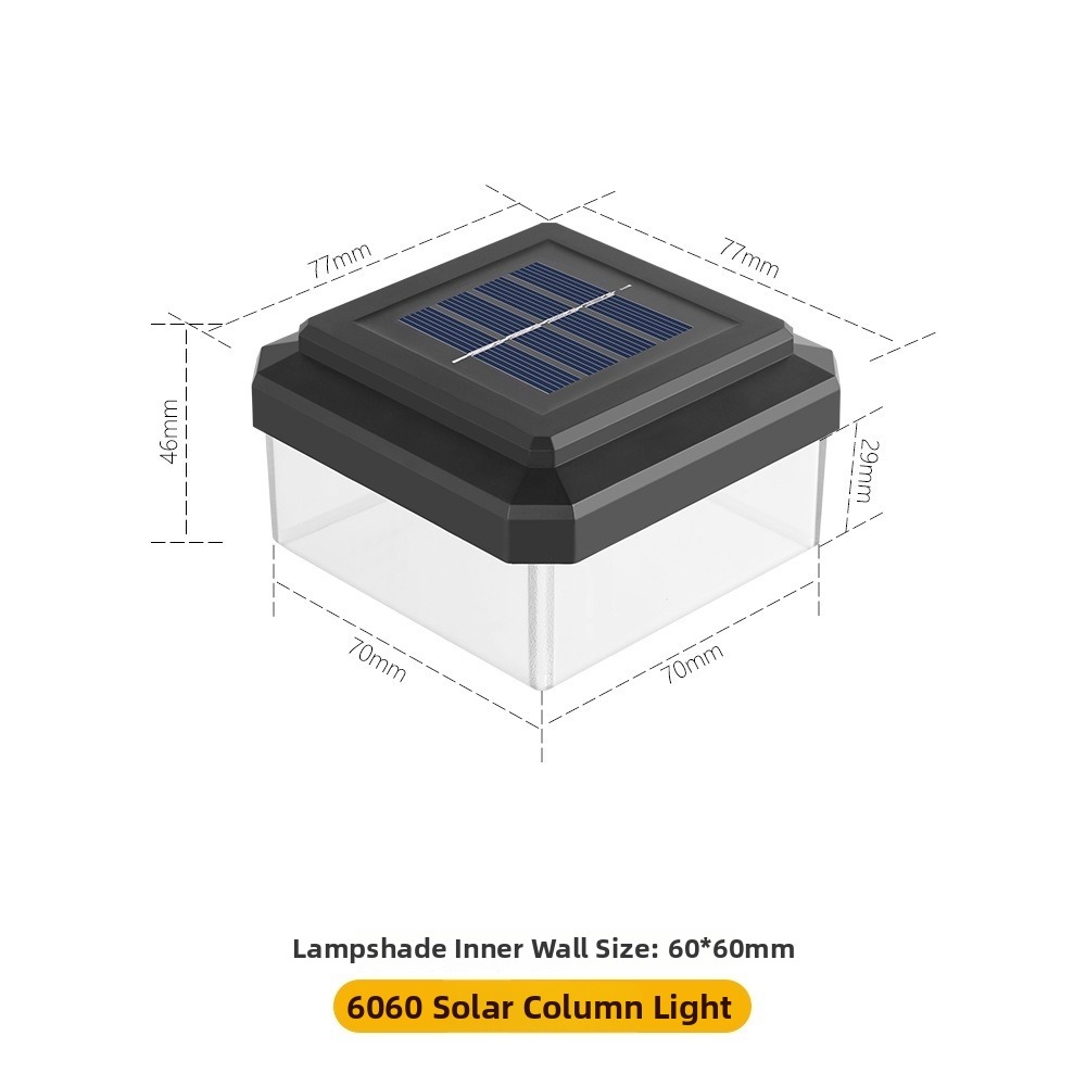 IP65 Waterproof Solar LED Post - Outdoor Power Post review and price