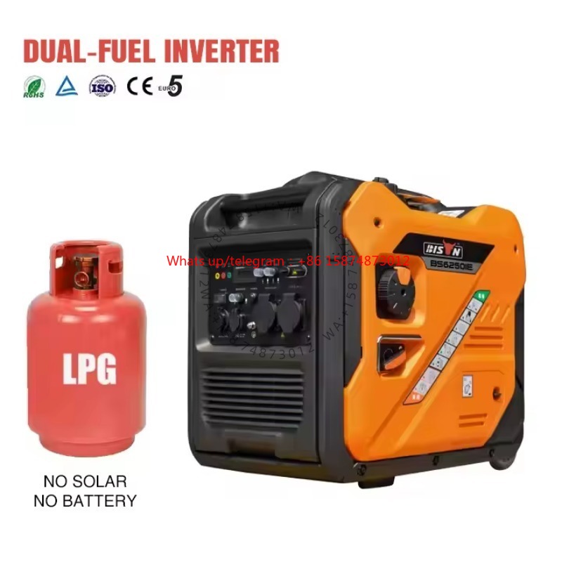 Dual Fuel 5000W 5kw 6.5kva Por - Portable Generator Inverter review and price