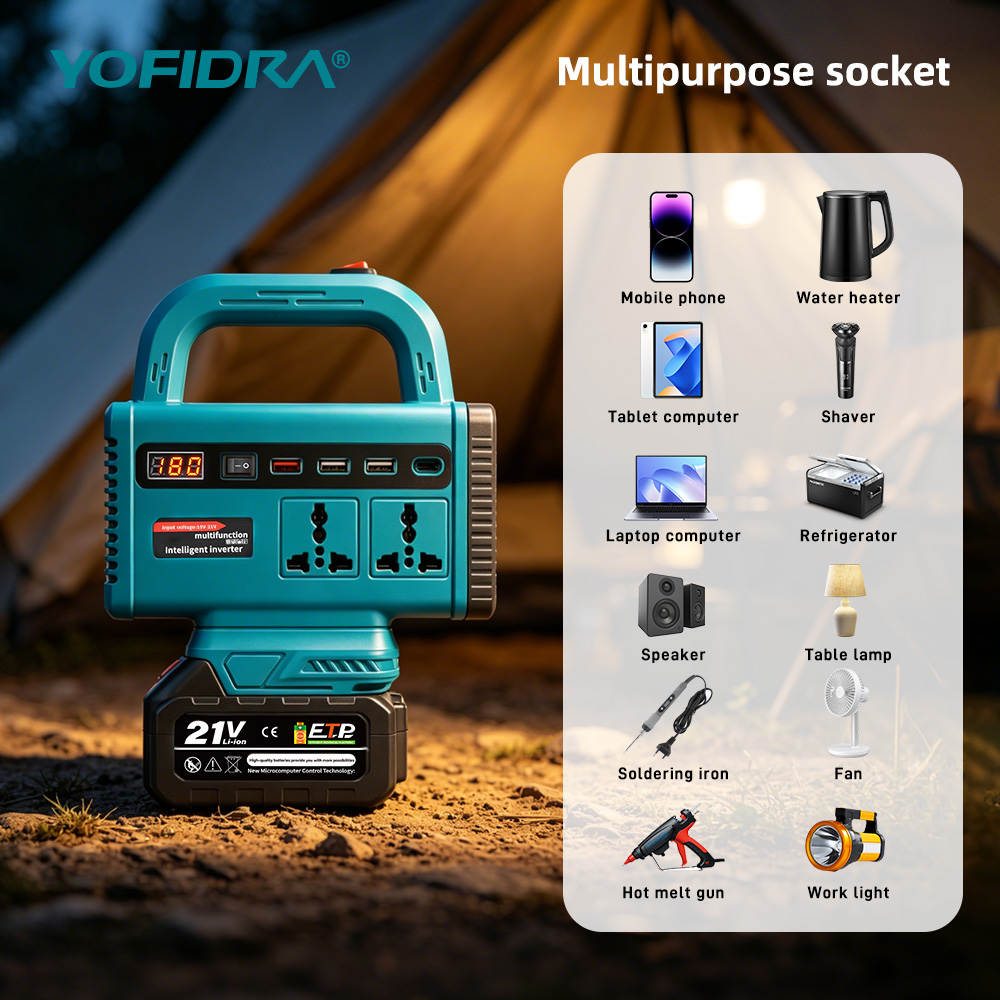 YOFIDRA 220V Portable Power In - Outdoor Powerwall review and price