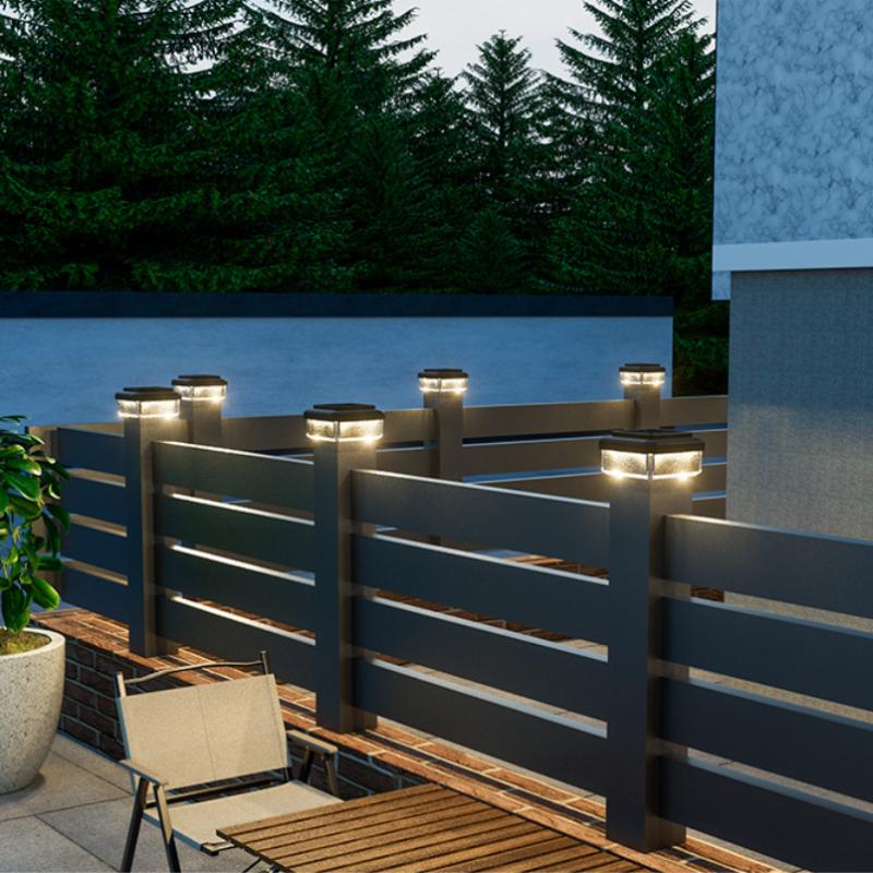 Solar LED Post Cap Light for O - Outdoor Power Post review and price