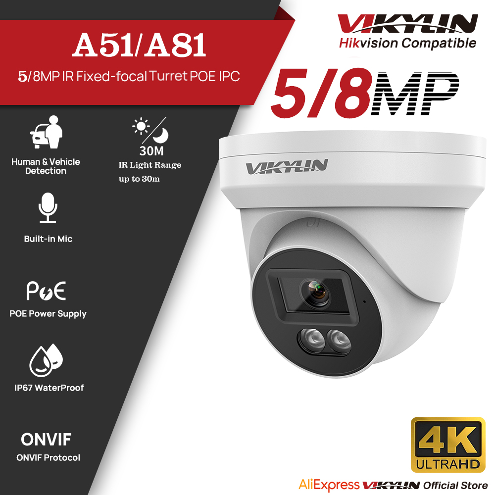 VIKYLIN 5/8MP HD IP Security C - Outdoor Power G Motion review and price
