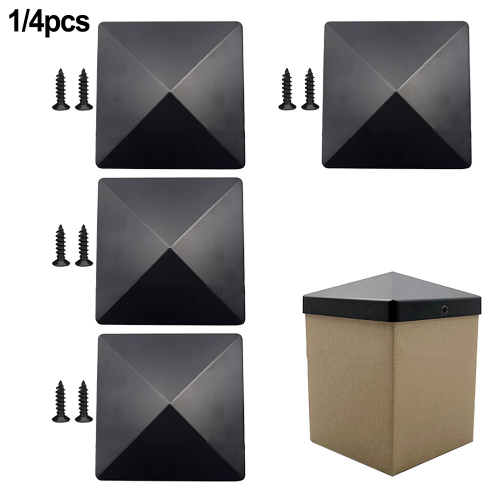 4 Inch Plastic Fence Post Cap  - Outdoor Power Post review and price